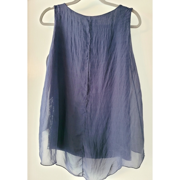 Boutique top medium  sequin layer flowy - Picture 2 of 2